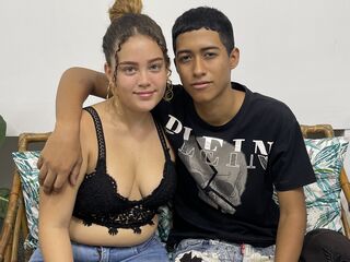 naughty camcouple masturbating with vibrator EmiAndLuis